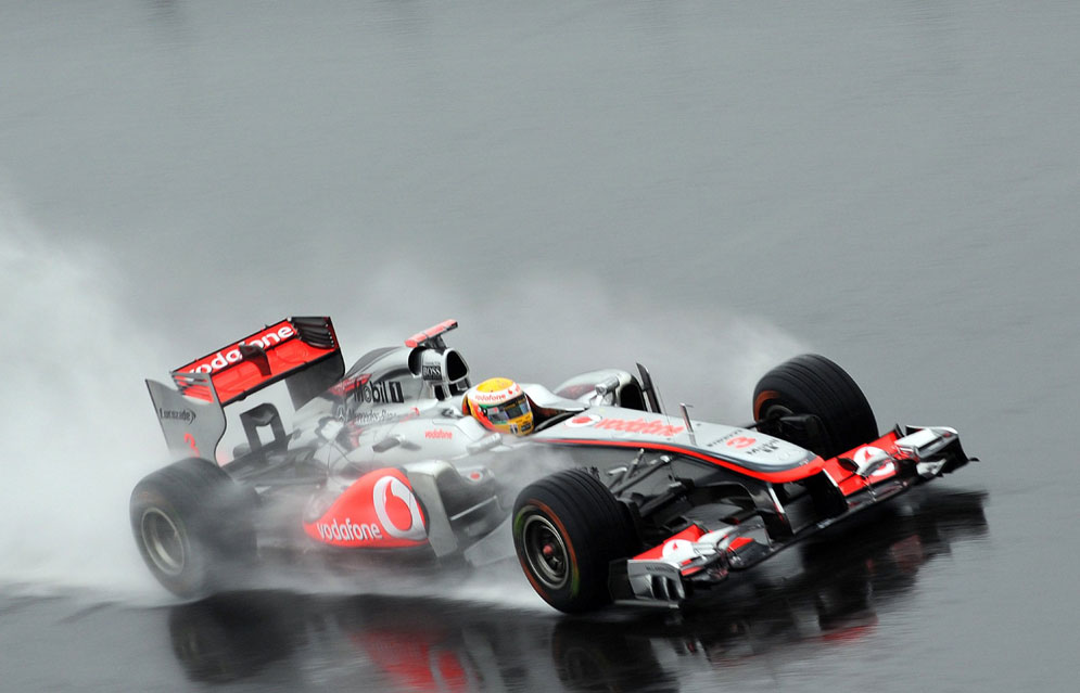 GP de Corea 2011 de Fórmula 1: Button y Hamilton, los más rápidos en unos libres pasados por agua