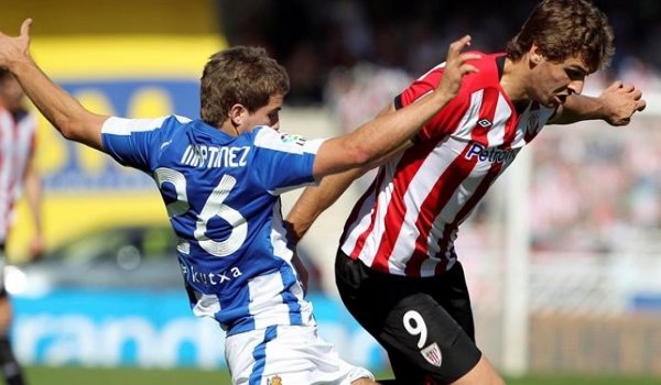Liga Española 2011/12 1ª División: el Athletic se lleva el derby vasco de Anoeta