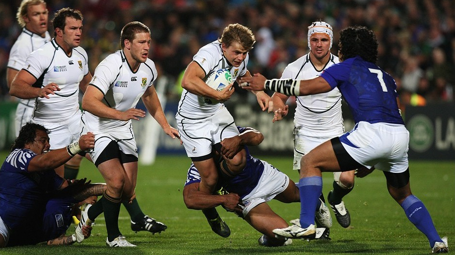 Mundial de Rugby 2011, fase de grupos (IV): Sudáfrica, como campeona, pasa de fase