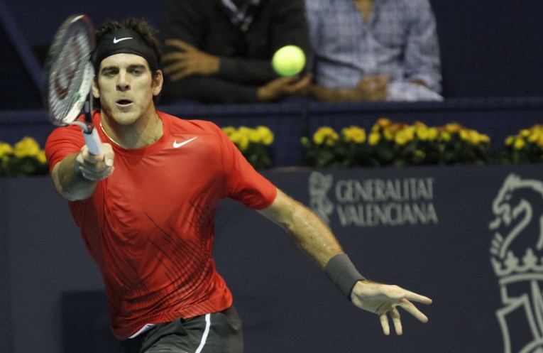 ATP Valencia Open: Del Potro y Ferrer continúan, cae Feliciano López