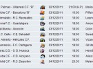 Liga Española 2011/12 2ª División: previa, horarios y retransmisiones de la Jornada 16