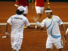 Final Copa Davis 2011: Nalbandian y Schwank ganan el dobles y dan vida a Argentina