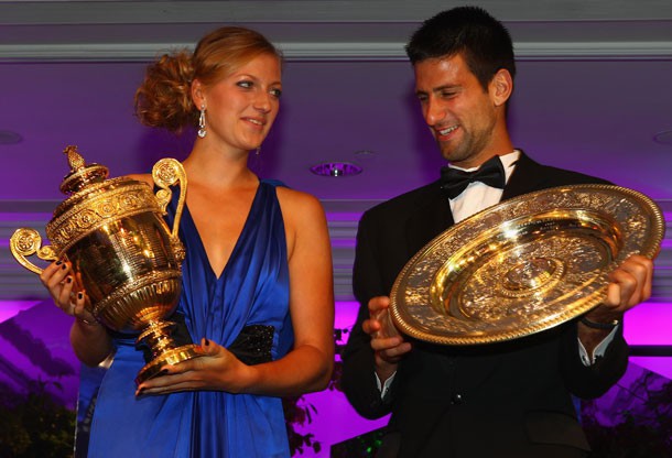 Novak Djokovic y Petra Kvitova, los mejores tenistas del año para la ITF