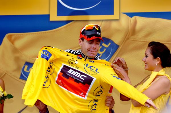 Cadel Evans, ganador del Tour de Francia 2011
