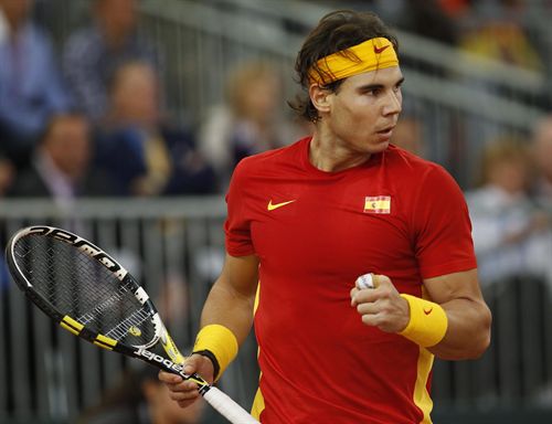 Final Copa Davis 2011: Nadal arrolla a Mónaco y da a España el primer punto