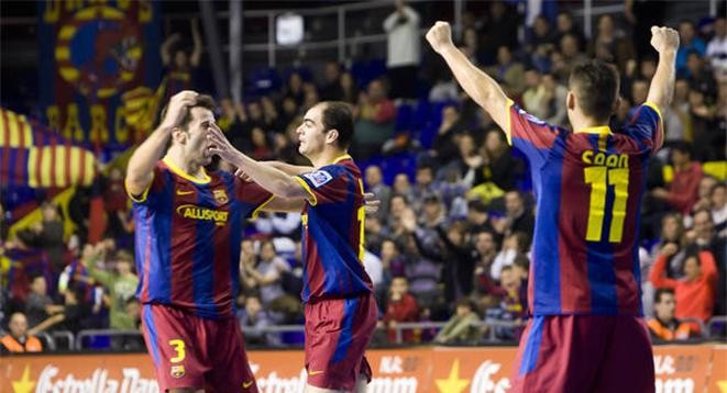 LNFS 1ª División: El Barcelona se proclama campeón de invierno