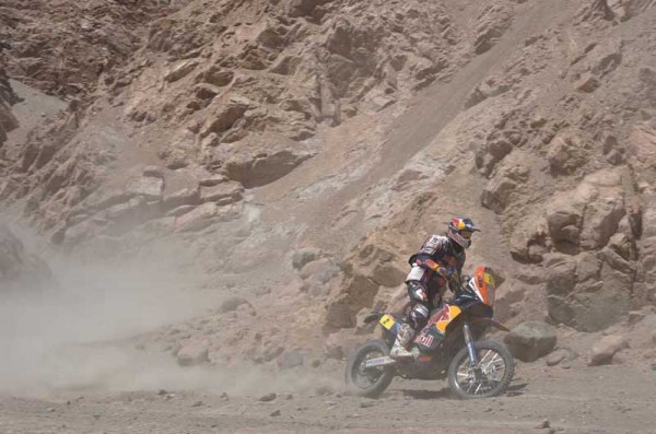 Dakar 2012 Etapa 12: Marc Coma gana en motos por delante de Barreda, Viladoms y Dèspres