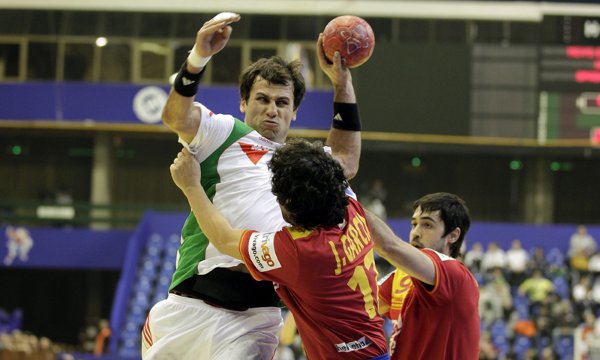 Europeo de balonmano 2012: Hungría y España empatan a 24