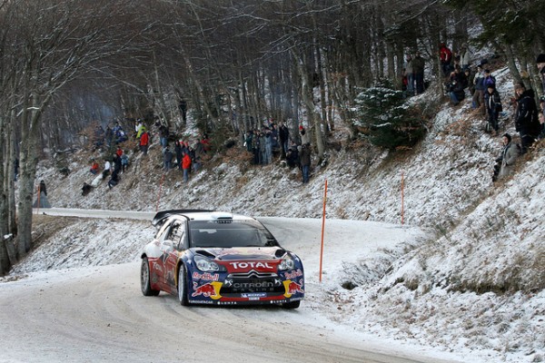 Rally de Monte-Carlo: Loeb y Sordo siguen ocupando las primeras posiciones