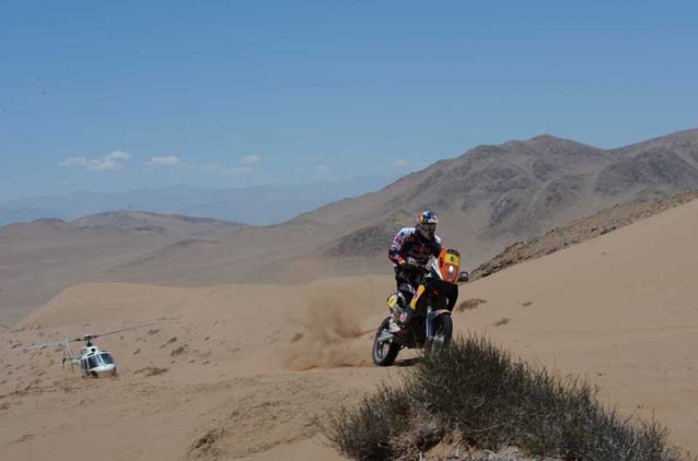 Dakar 2012: Despres y Peterhansel llegan líderes a la etapa de descanso