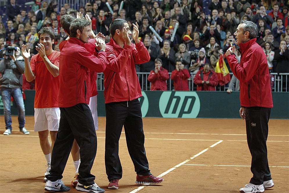 Copa Davis 2012: España gana el dobles y ya está en cuartos de final