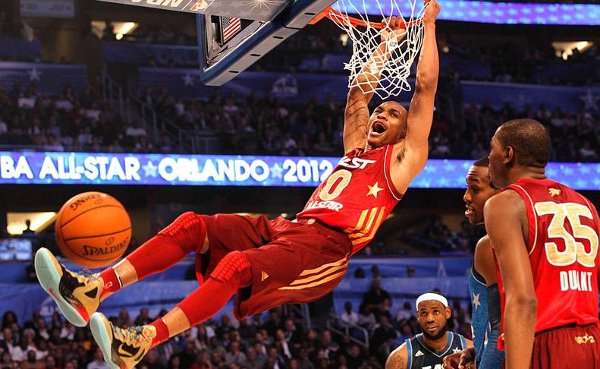 NBA All Star 2012: el Oeste gana por 152-149 y Kevin Durant se queda el MVP