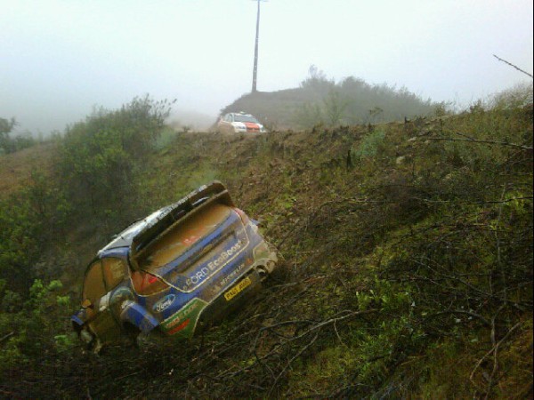 Rally de Portugal: la lluvia deja a Hirvonen líder tras las etapas de hoy