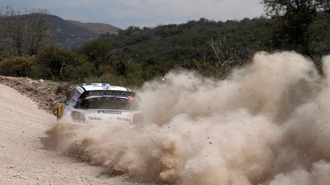 Rally de México: los Citroën de Hirvonen y Loeb comienzan mandando