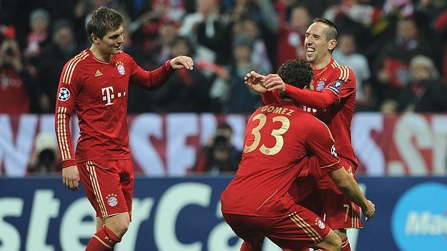 Liga de Campeones 2011/2012: Bayern y Marsella a cuartos