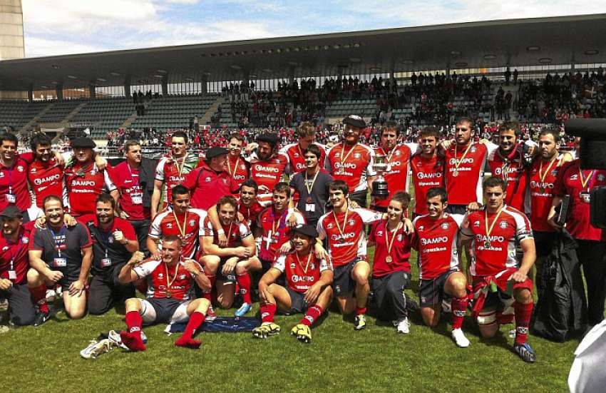 El Ampo Ordizia levanta la Copa del Rey de Rugby