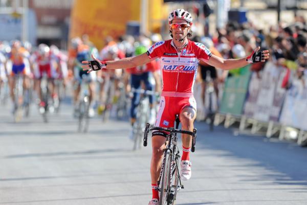 Dani Moreno (Katusha) gana el GP Miguel Indurain 2012