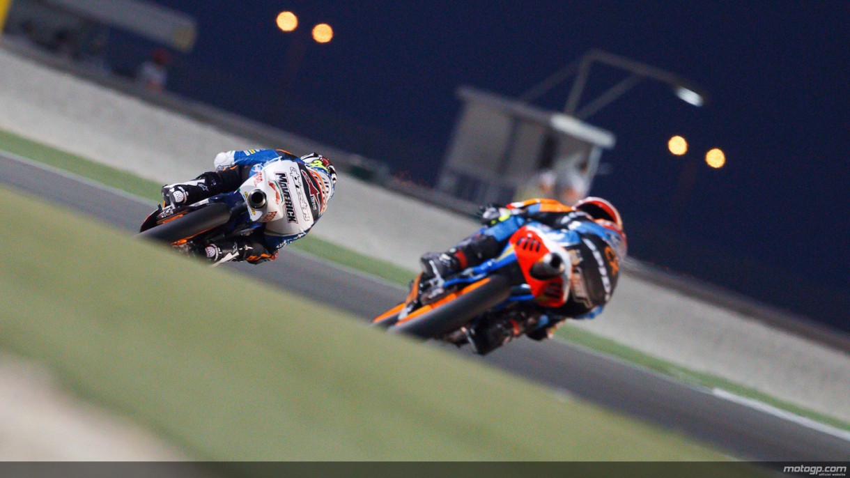 GP Qatar de Motociclismo: Viñales y Márquez hacen sonar el himno español en Moto3 y Moto2