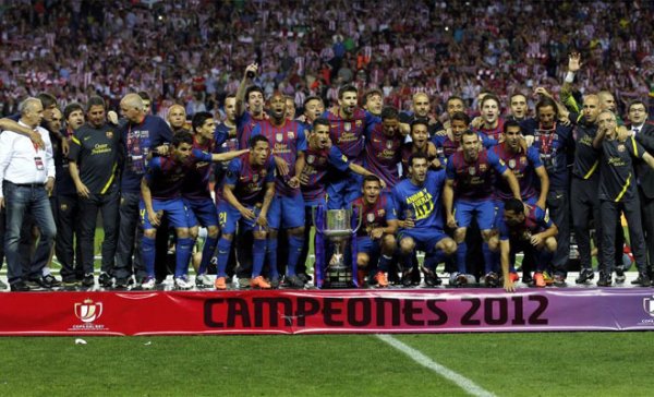 Copa del Rey 2011/12: el Barcelona se hace con el título tras superar al Athletic por 3-0