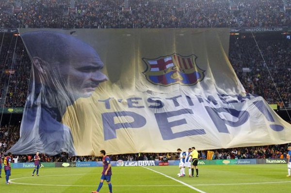 Homenaje a Pep Guardiola