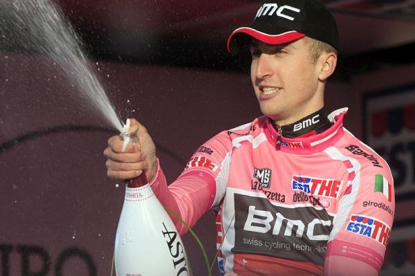 Giro de Italia 2012: Taylor Phinney se hace con la primera maglia rosa