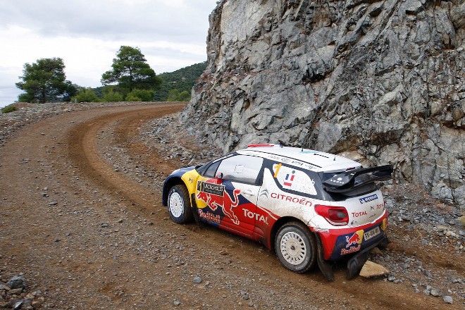 Rally Acrópolis 2012: Loeb lidera tras la primera jornada con Latvala y Solberg al acecho