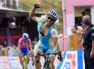 Giro de Italia 2012: Tiralongo gana la primera etapa de montaña, Hesjedal nuevo líder