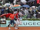Roland Garros 2012: la lluvia para la final Nadal-Djokovic que acabará el lunes