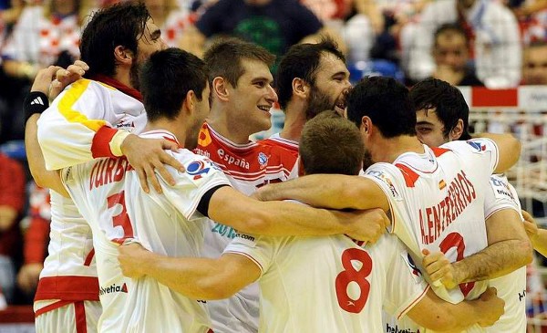 El equipo español de balonmano para Londres 2012