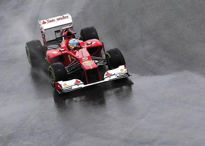 GP de Alemania 2012 de Fórmula 1: Fernando Alonso consigue la pole bajo la lluvia