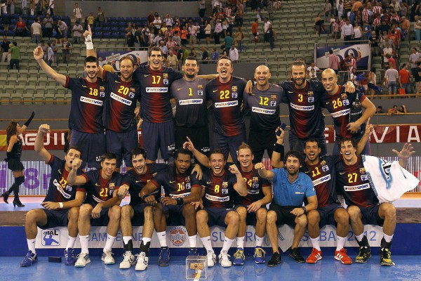 El Barcelona Intersport ganó la Supercopa española de balonmano 2012