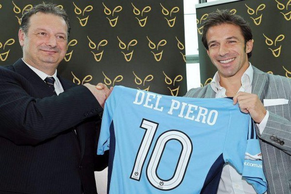 Del Piero seguirá jugando al fútbol en Australia