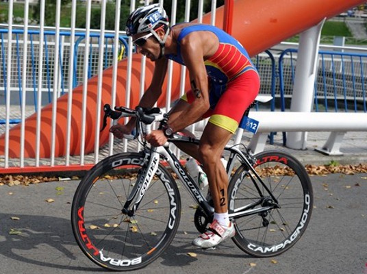 Emilio Martín, campeón del mundo de duatlón