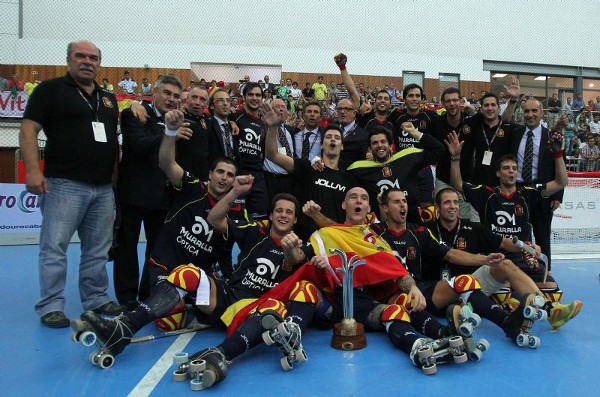 España gana por séptima vez consecutiva el Europeo de hockey sobre patines