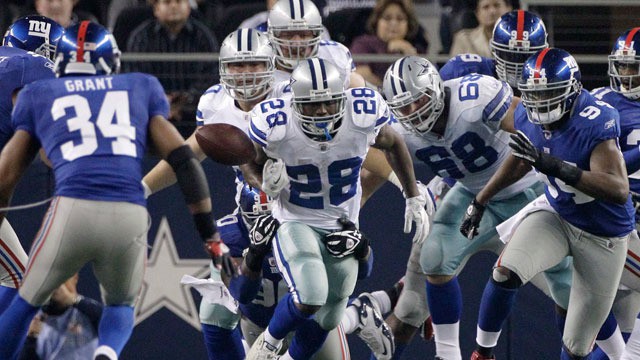 NFL 2012/2013: Romo dirige a los Cowboys a la victoria ante los Giants