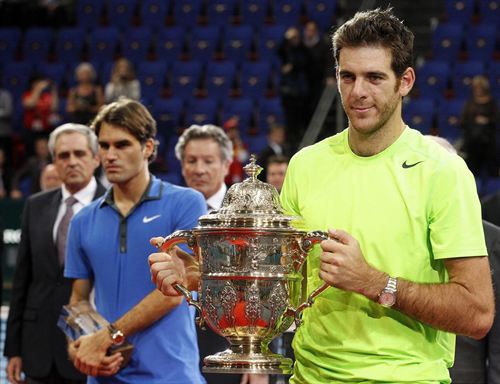 David Ferrer y Juan Martín Del Potro ganan los ATP de Valencia y Basilea