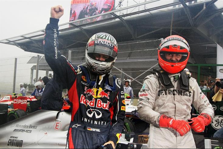 GP de Brasil 2012 de Fórmula 1: Sebastian Vettel logra su tercer título en un final de infarto