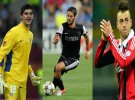 Finalistas del Golden Boy 2012: Courtois, Isco y El Shaarawy
