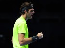 Masters de Londres 2012: Del Potro gana a Federer y deja a Ferrer sin semifinales