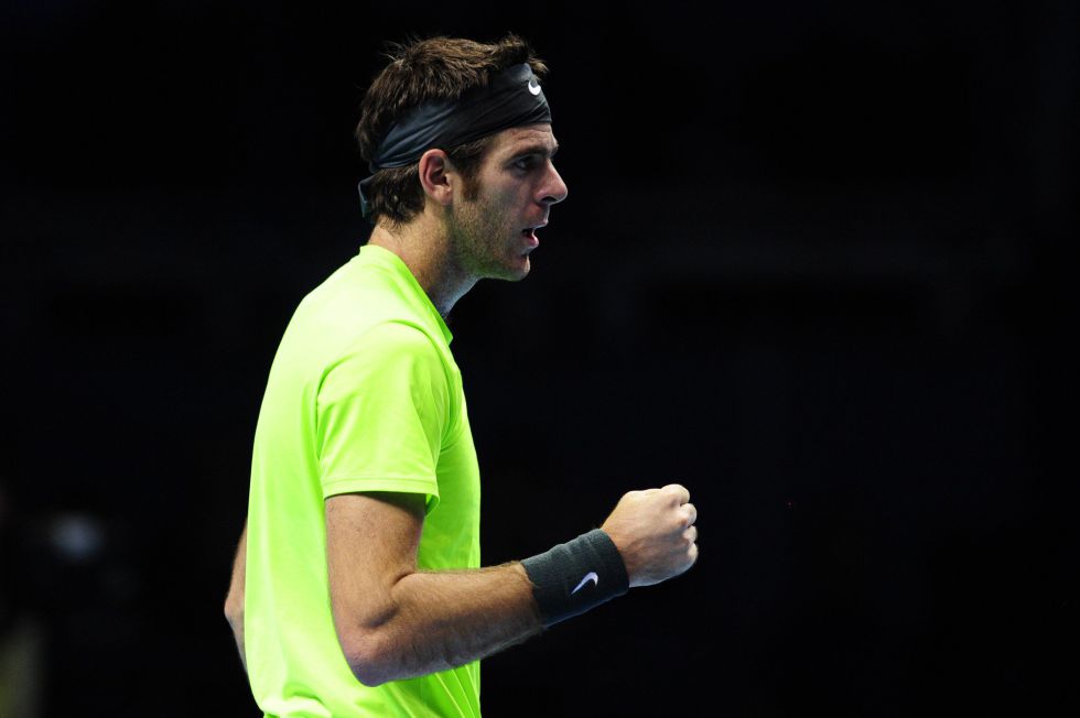 Masters de Londres 2012: Del Potro gana a Federer y deja a Ferrer sin semifinales