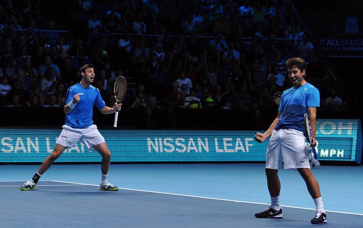 Masters de Londres 2012: Granollers y Marc López a semifinales en dobles