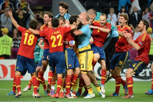 Ranking FIFA 2012: España termina el año en cabeza por quinta vez