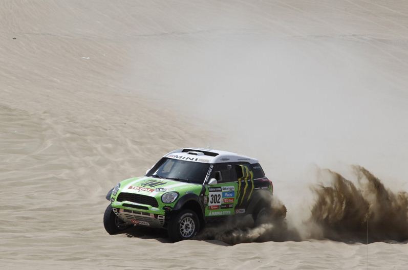 Dakar 2013: Peterhansel se coloca líder tras vencer la segunda etapa