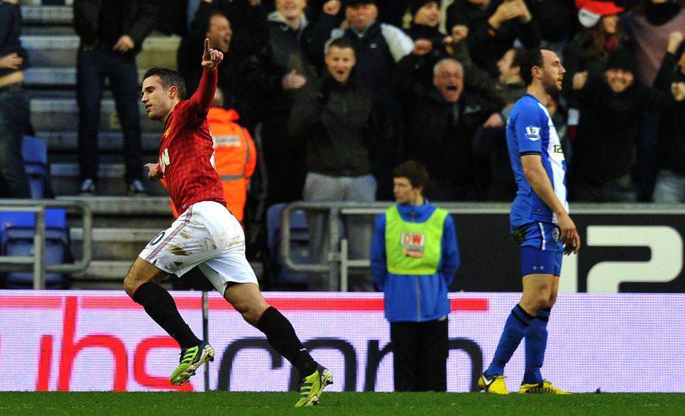 Premier League 2012-2013: Manchester United y Manchester City mantienen su pulso en la jornada 21