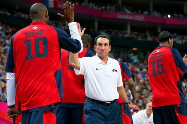 Krzyzewski deja la selección de Estados Unidos de baloncesto