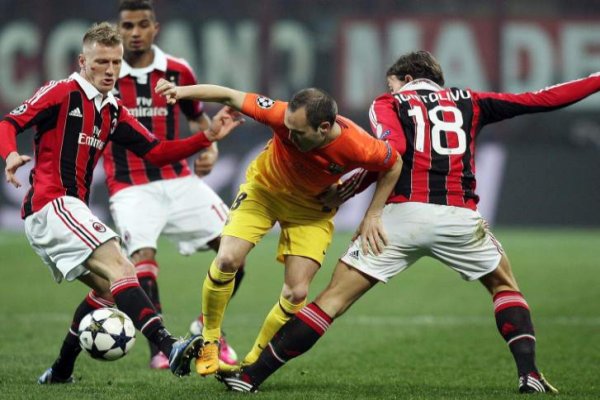 Liga de Campeones 2012-2013: el Barça cae en Milan, Galatasaray y Schalke empatan