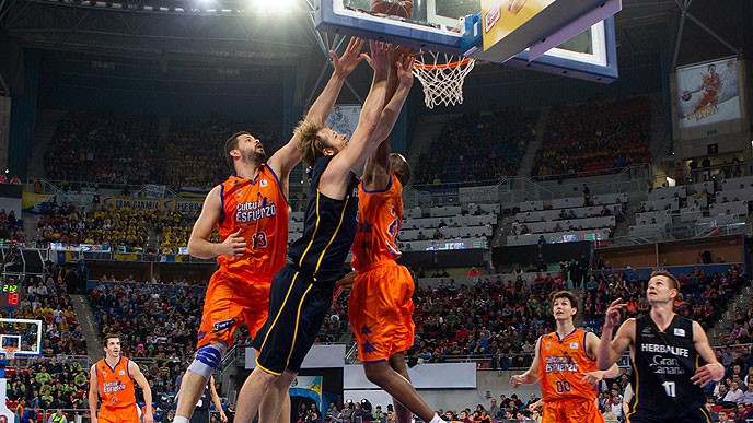 Copa del Rey Baloncesto Vitoria 2013: Valencia supera a Gran Canaria y jugará la final ante el Barcelona