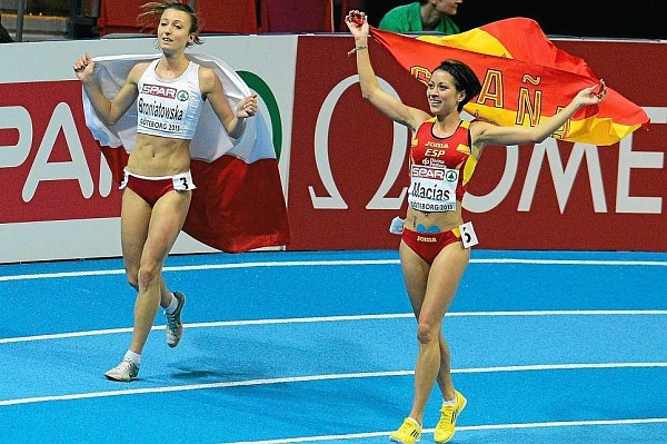 Un oro y tres platas, el botín de España en el Europeo Indoor 2013