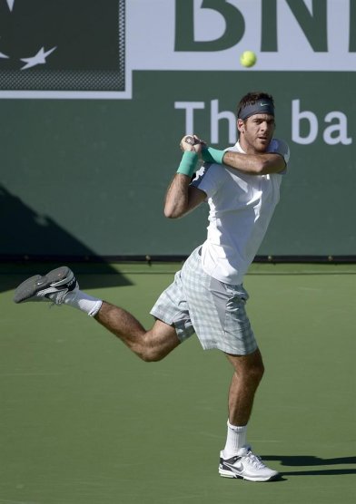 Masters 1000 de Indian Wells 2013: Del Potro elimina a Murray y jugará semifinales ante Djokovic