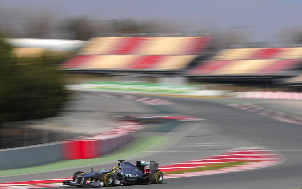 Pretemporada Fórmula 1 2013: Lewis Hamilton manda en la penúltima jornada en Montmeló